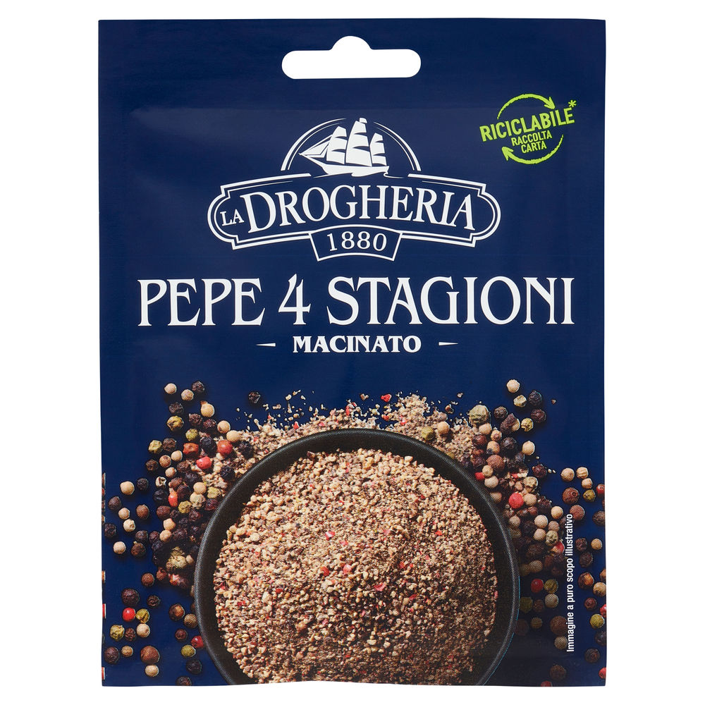 PEPE 4 STAGIONI MACINATO BUSTA LA DROGHERIA 1880 G15 - 0