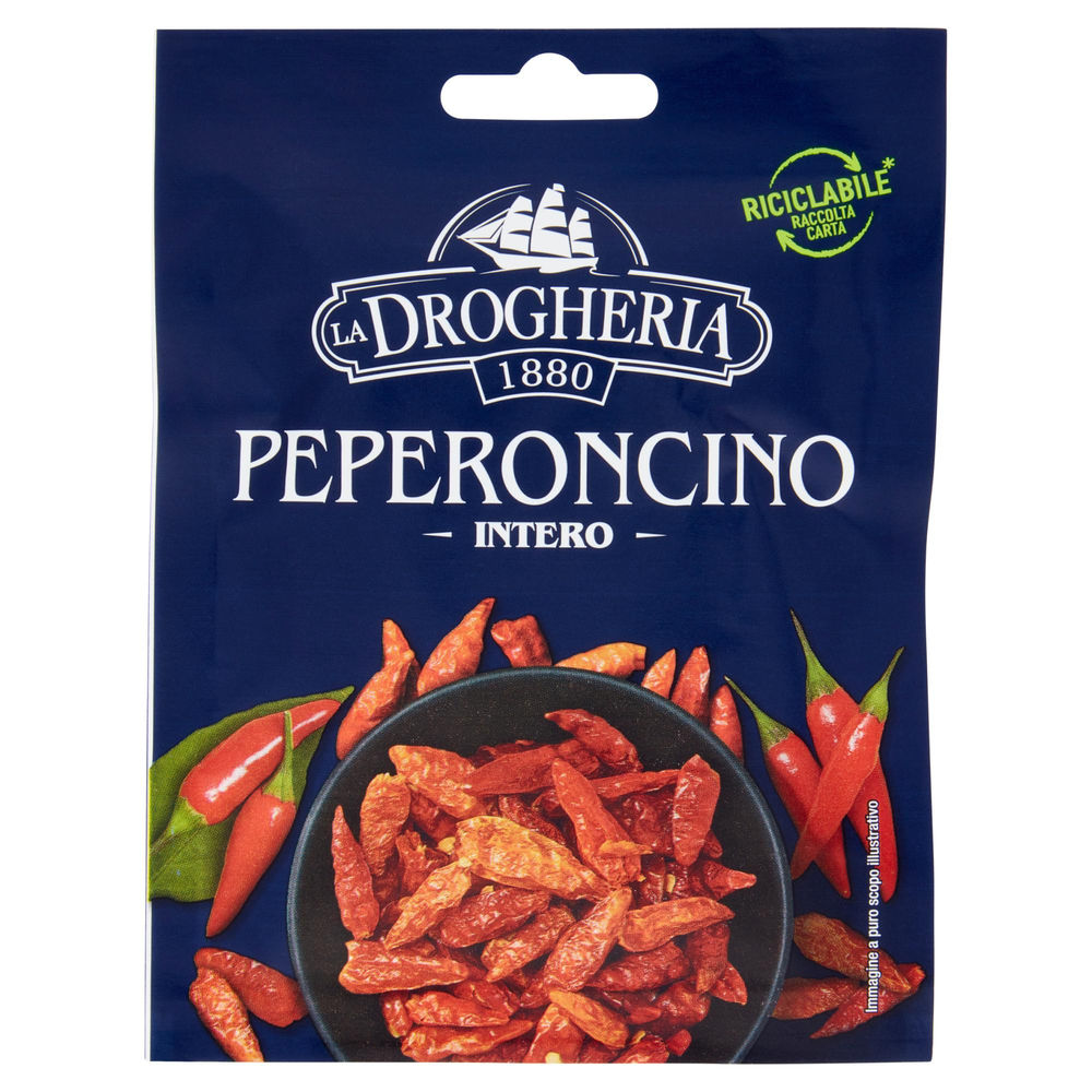 PEPERONCINO INTERO BUSTA LA DROGHERIA 1880 G9 - 0