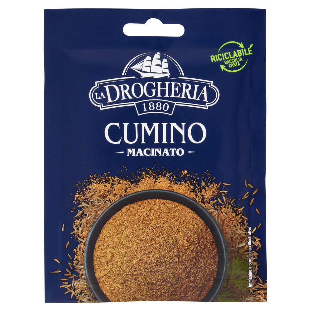 CUMINO MACINATO LA DROGHERIA 1880 BUSTA G 18 - 0