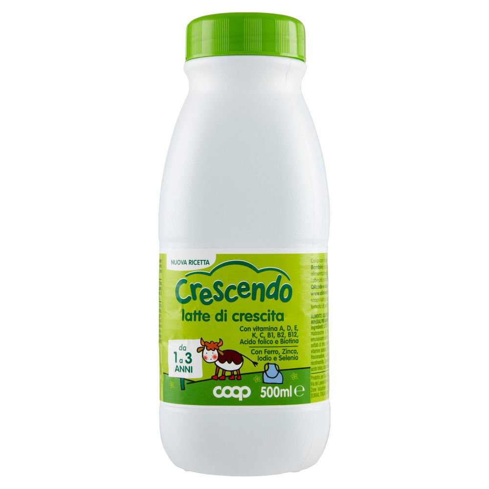 LATTE PER LA CRESCITA COOP CRESCENDO BOTTIGLIA ML 500 - 3