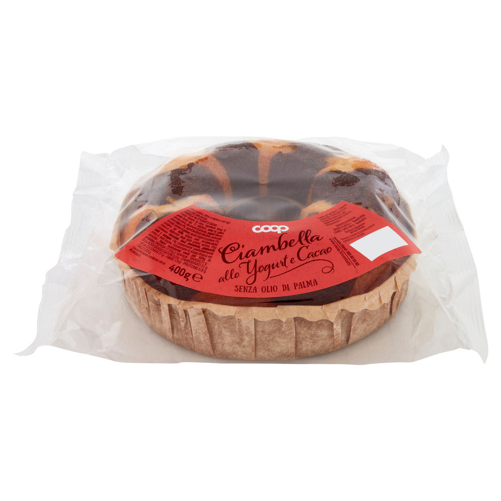 CIAMBELLA ALLO YOGURT E CACAO COOP G 400 - 3