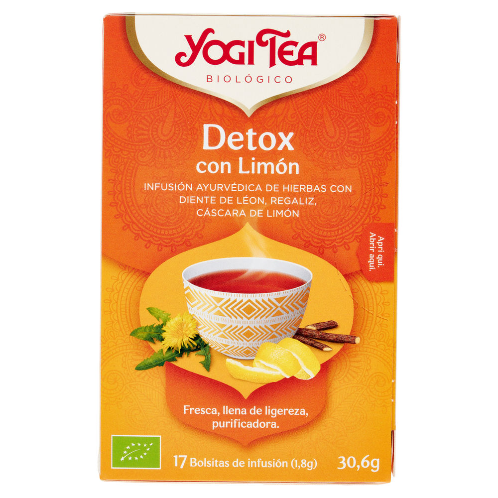 YOGI BIO DETOX C LIMON FILTRO GR30,6 - 1