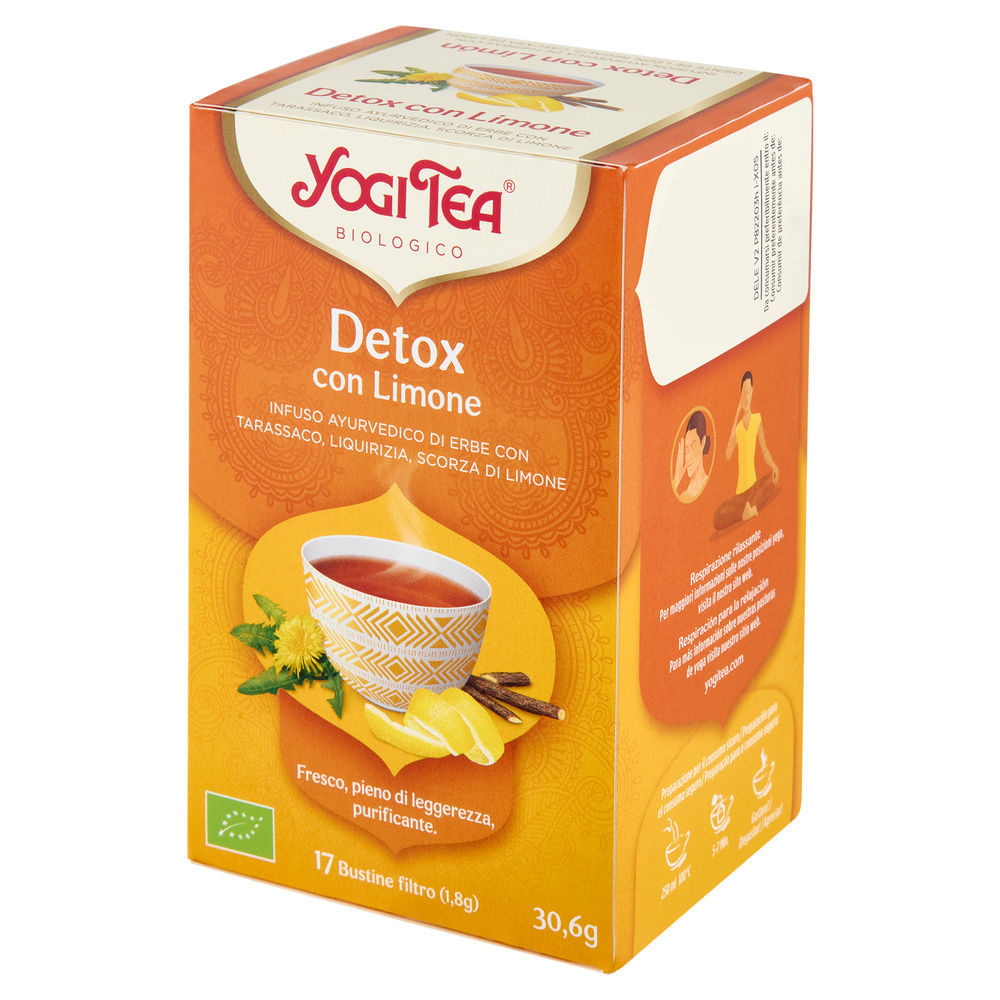 YOGI BIO DETOX C LIMON FILTRO GR30,6 - 17