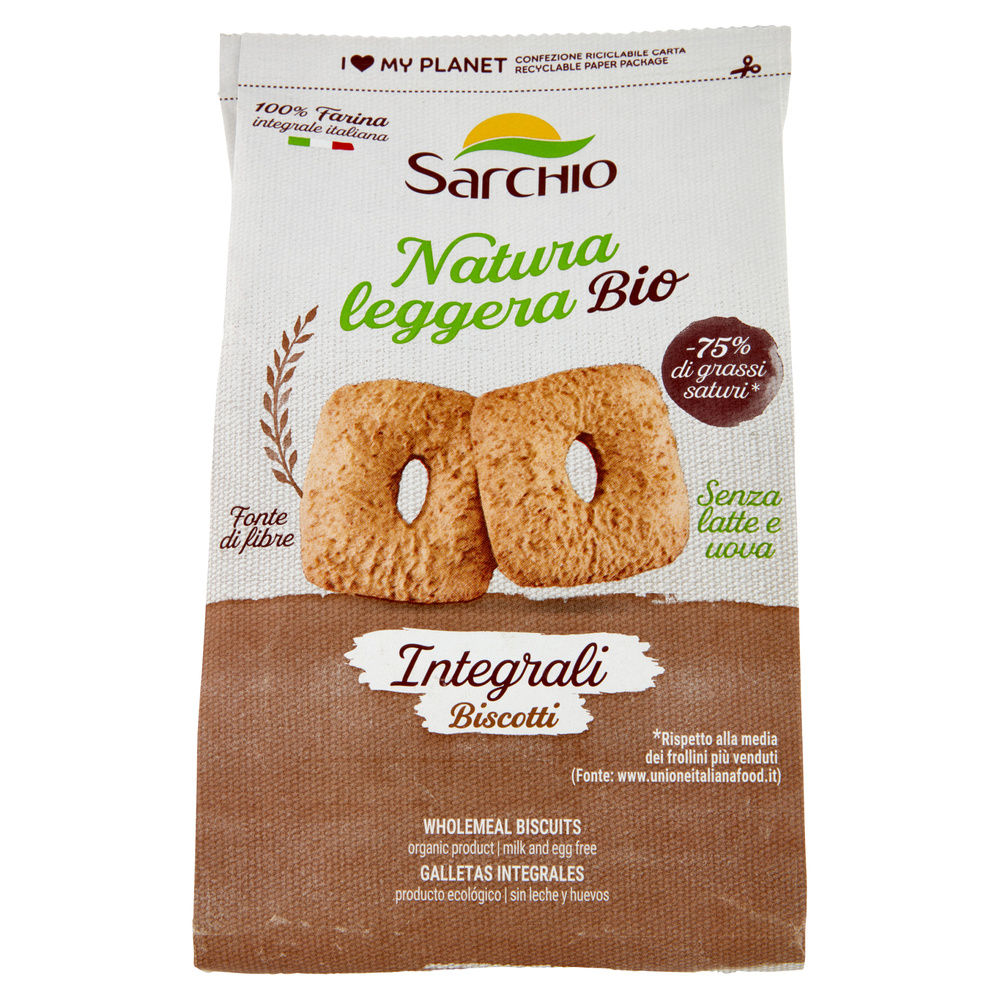 BISCOTTI INTEGRALI BIO SARCHIO G 250 - 7