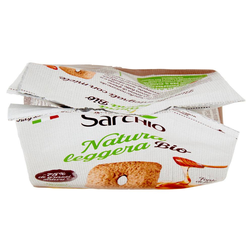 BISCOTTI INTEGRALI BIO CON MIELE SARCHIO G 250 - 4