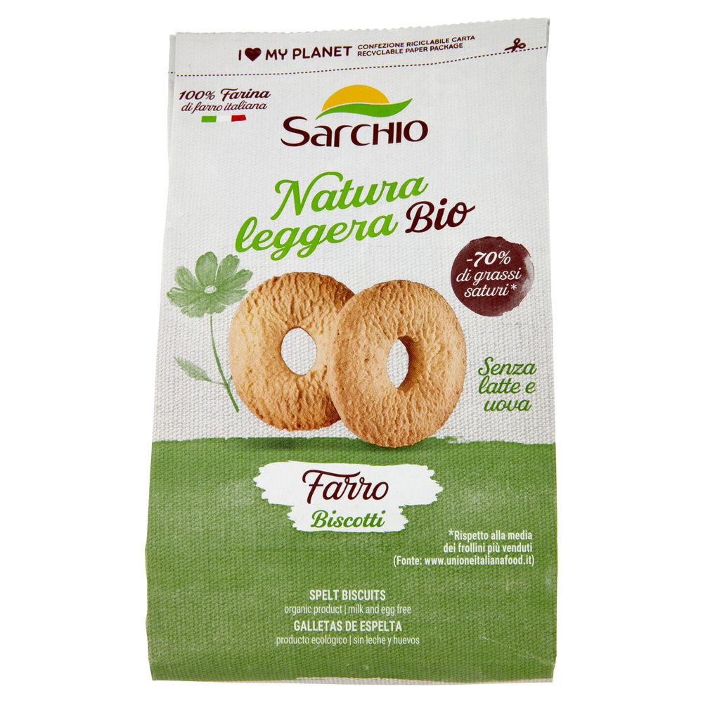 BISCOTTI AL FARRO BIO SARCHIO G 250 - 7