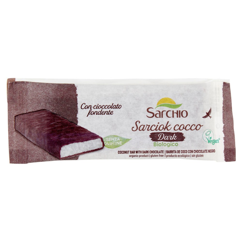 SG-SNACK MONOPORZIONE SARCIOK COCCO DARK G 30 - 0