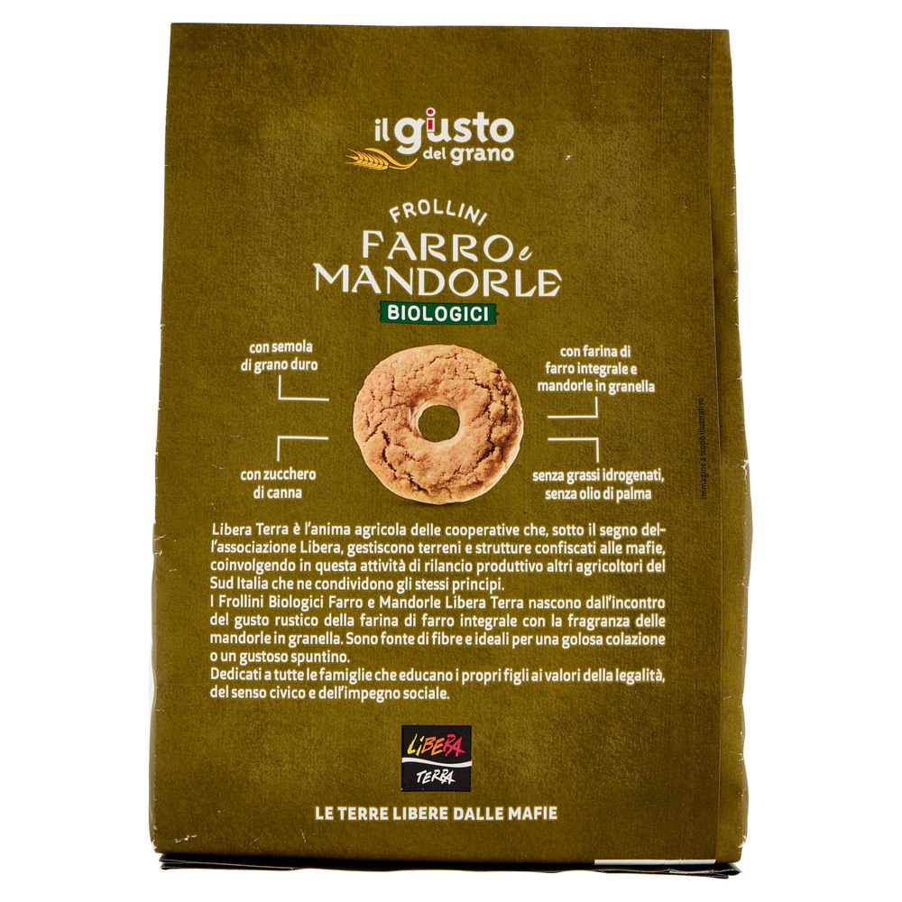 FROLLINI FARRO E MANDORLE BIOLOGICI LIBERA TERRA G 300 - 1