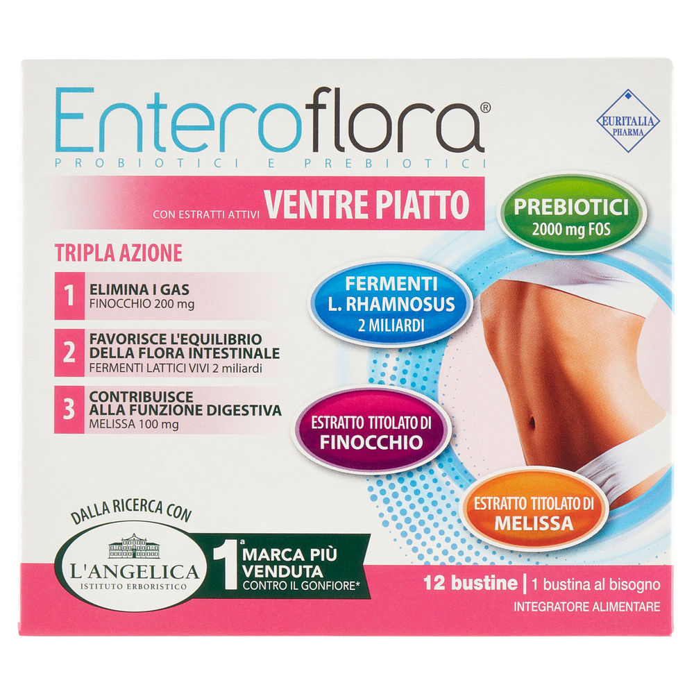 L'ANGELICA ENTEROFLORA F.L VENTRE PIATTO 12 BST G48 - 0