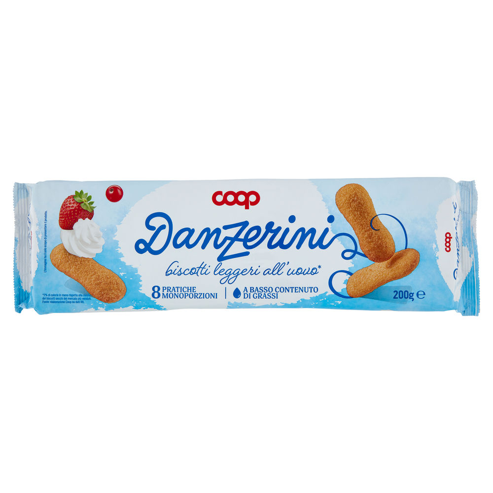 DANZERINI BISCOTTI  ALL'UOVO COOP G 200 - 0