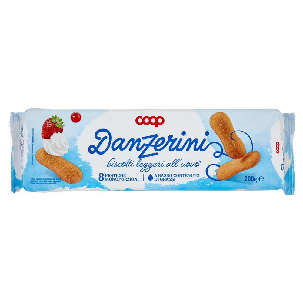 DANZERINI BISCOTTI  ALL'UOVO COOP G 200 - 6