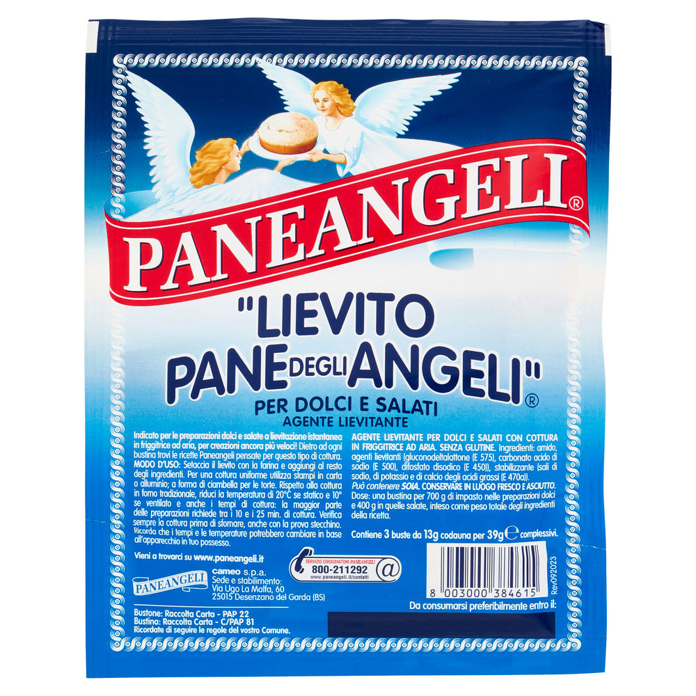 LIEVITO FRIGGITR AD ARIA X3 PANEANGELI G 39 - 1