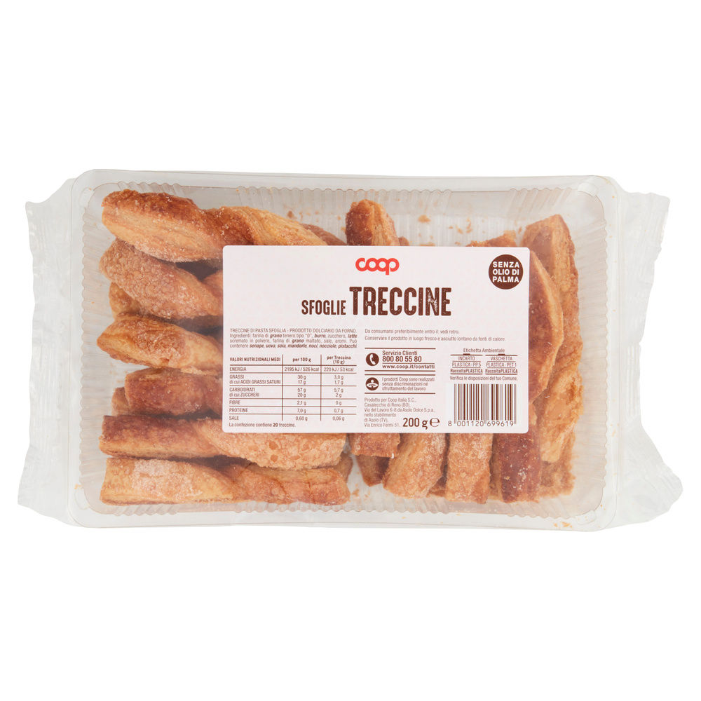 SFOGLIE TRECCINE COOP G 200 NO PALMA - 3