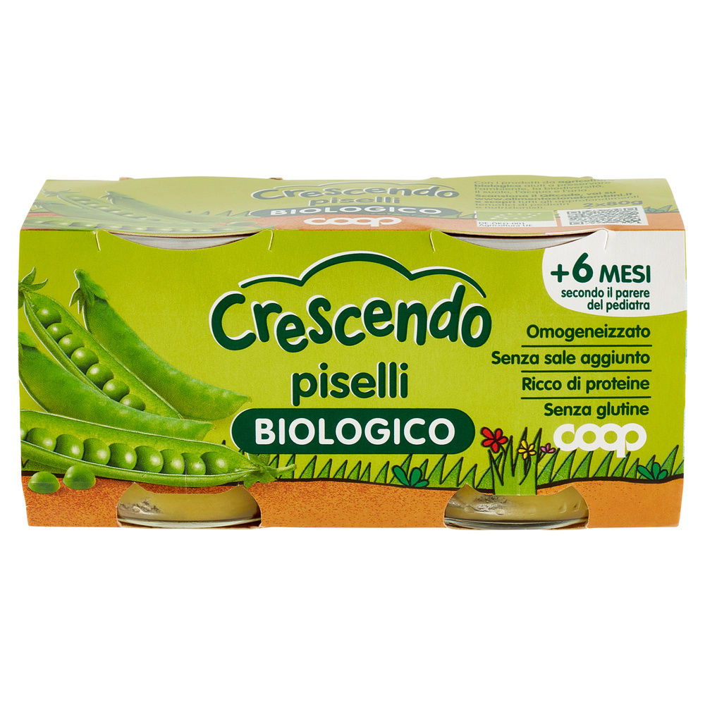 OMOGENEIZZATO PISELLI BIO COOP CRESCENDO G80X2 - 2