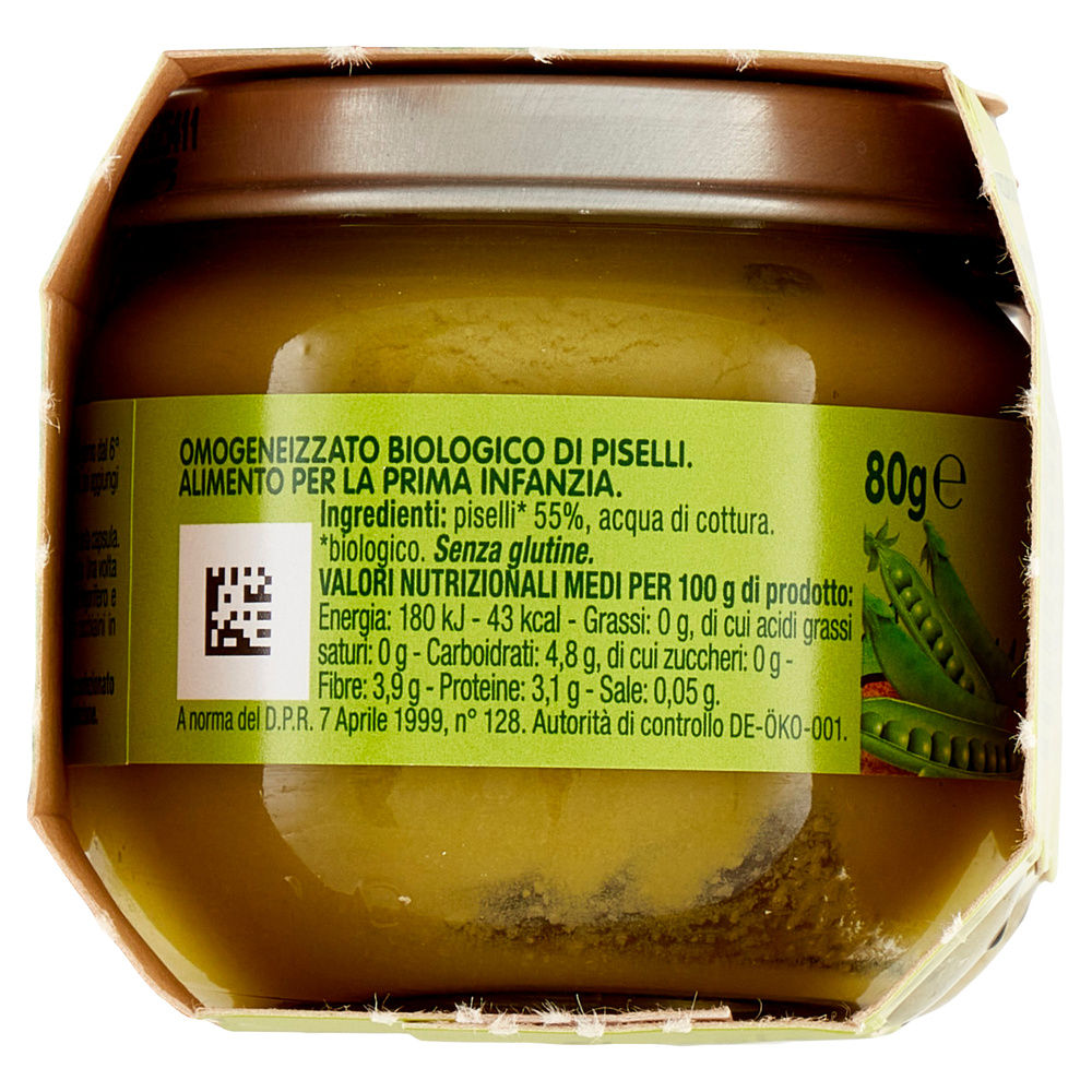 OMOGENEIZZATO PISELLI BIO COOP CRESCENDO G80X2 - 5