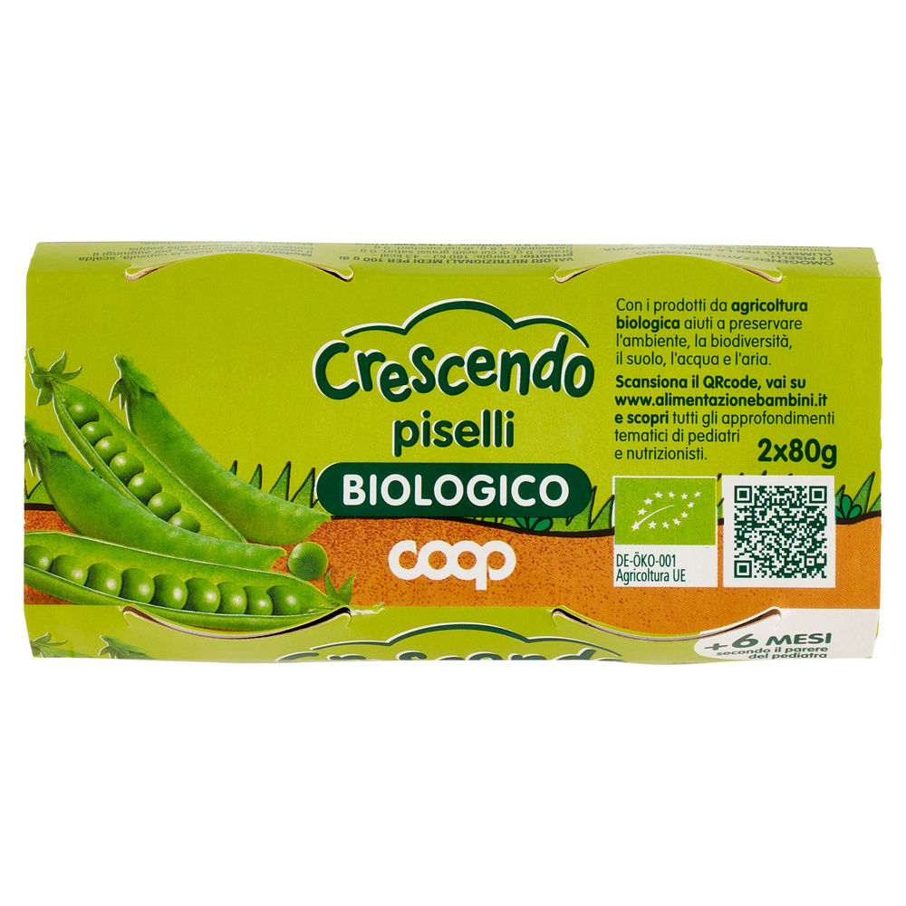 OMOGENEIZZATO PISELLI BIO COOP CRESCENDO G80X2 - 6