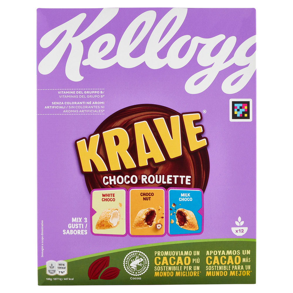 ROULETTE  CHOCO KRAVE KELLOG G375 - 1