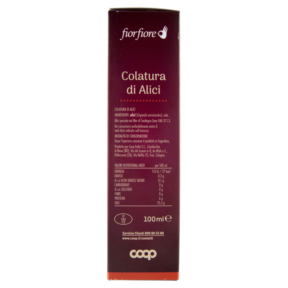 COLATURA DI ALICI FIOR FIORE COOP ML 100 - 4