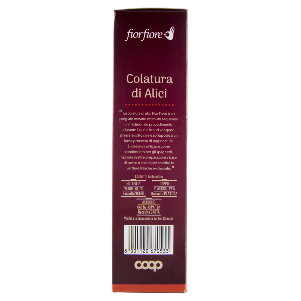 COLATURA DI ALICI FIOR FIORE COOP ML 100 - 5