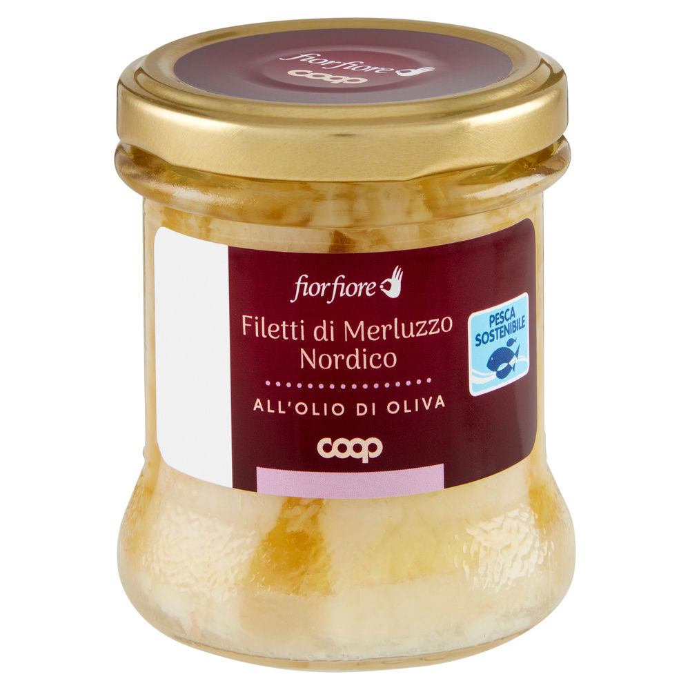 FILETTI DI MERLUZZO NORDICO FIOR FIORE COOP VV G150 - 2