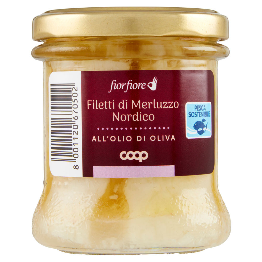 FILETTI DI MERLUZZO NORDICO FIOR FIORE COOP VV G150 - 3