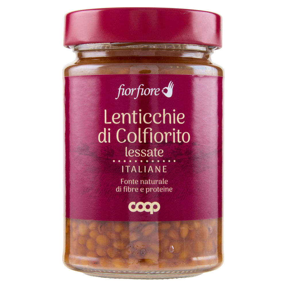 LENTICCHIE DI COLFIORITO FIOR FIORE COOP VASO VETRO G 310 SG G220 - 3