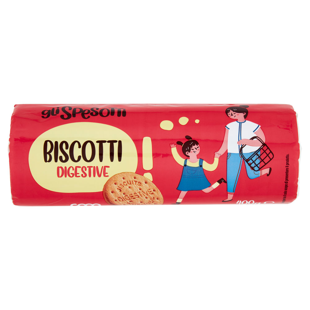 BISCOTTI DIGESTIVE GLI SPESOTTI COOP TUBO G 400 - 0