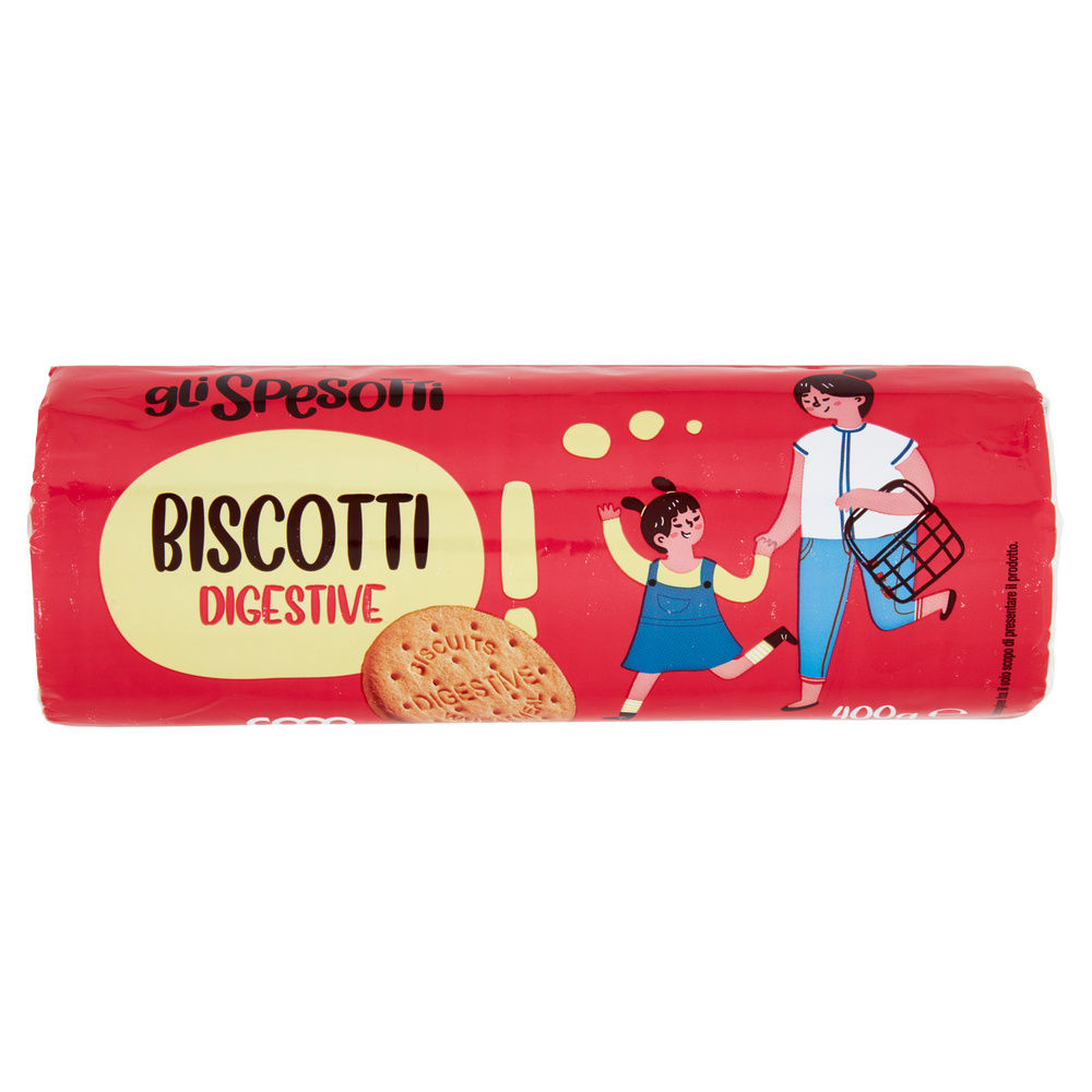 BISCOTTI DIGESTIVE GLI SPESOTTI COOP TUBO G 400 - 2