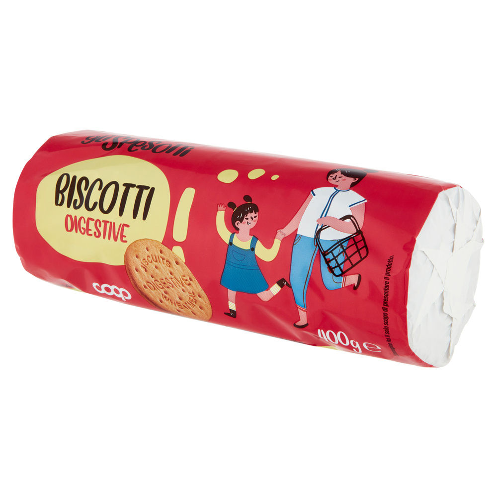 BISCOTTI DIGESTIVE GLI SPESOTTI COOP TUBO G 400 - 7