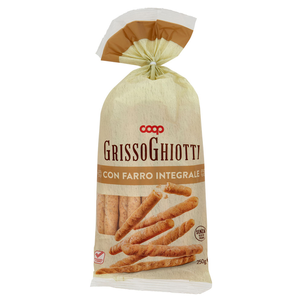 Grissoghiotti con farro integrale coop sacchetto g 250