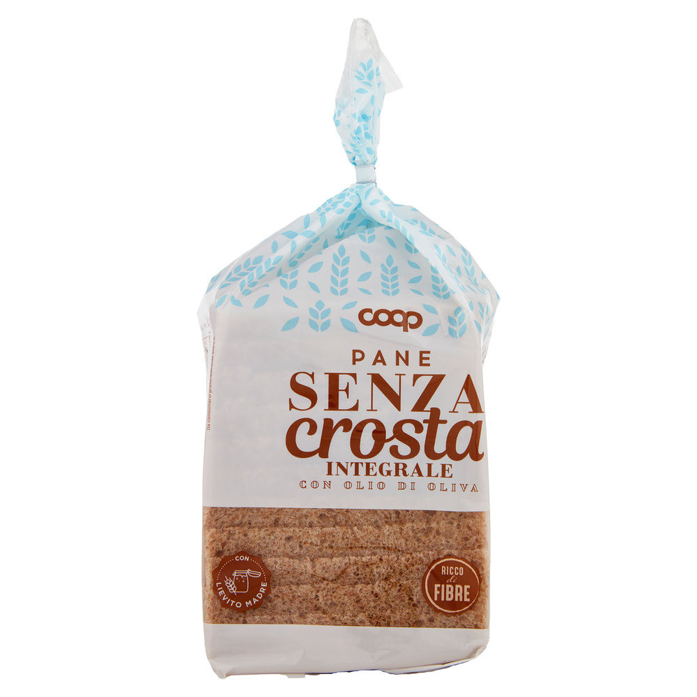 PANE SENZA CROSTA INTEGRALE COOP G 400 - 4