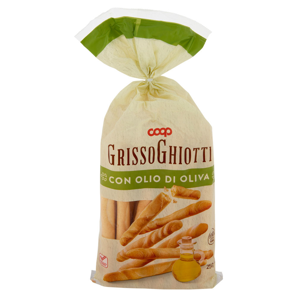 GRISSOGHIOTTI CON OLIO DI OLIVA COOP SACCHETTO G 250 - 2