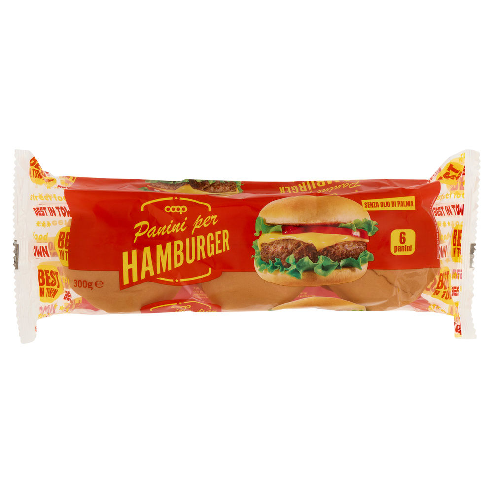 PANINI PER HAMBURGER COOP X 6 G300 - 2