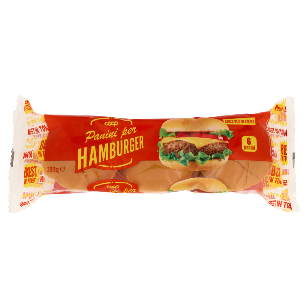 PANINI PER HAMBURGER COOP X 6 G300 - 3