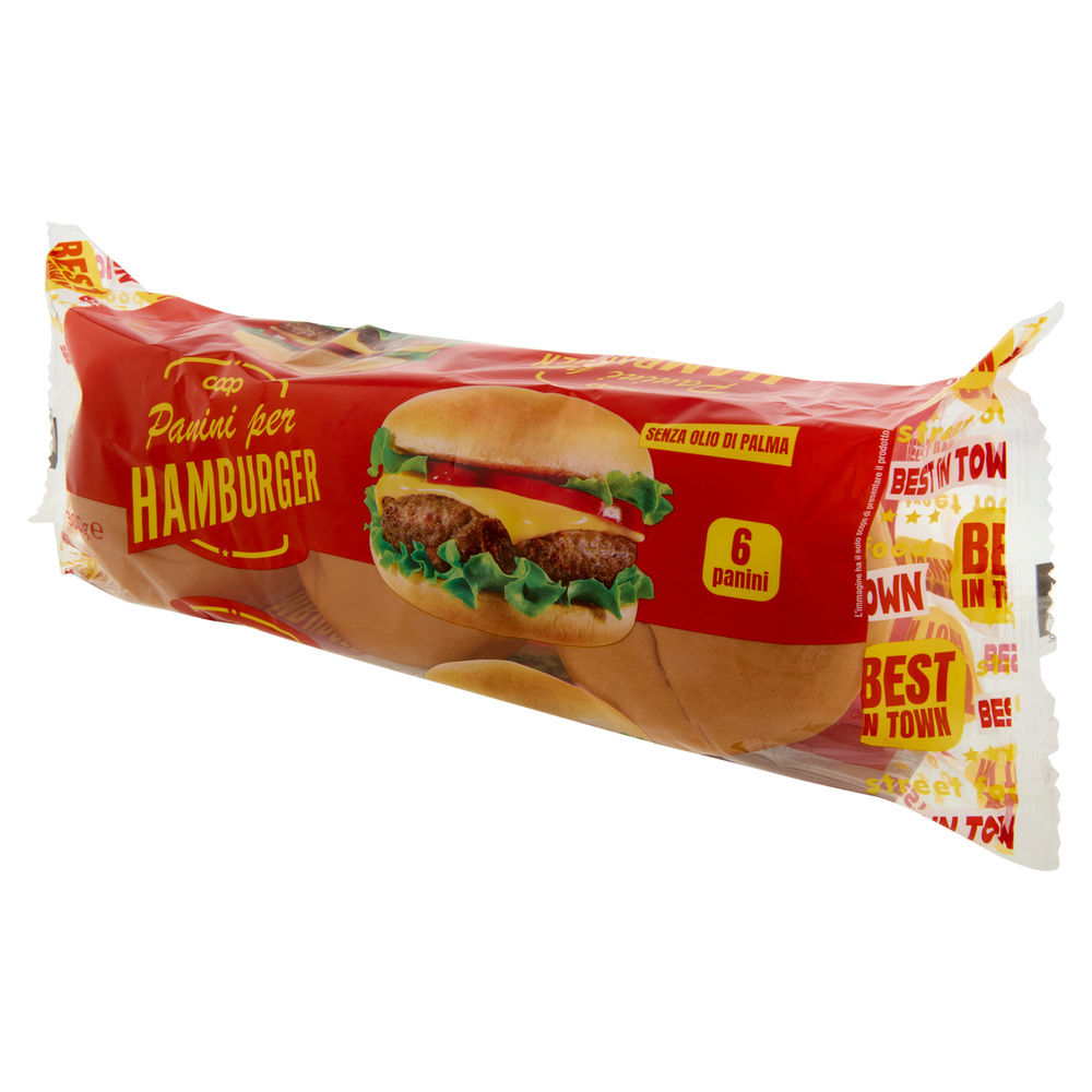 PANINI PER HAMBURGER COOP X 6 G300 - 8