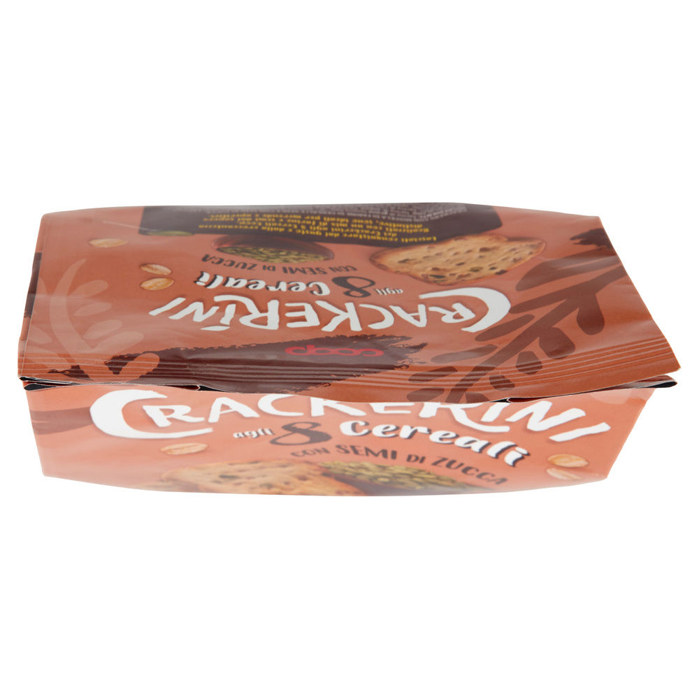 CRACKERINI 8 CEREALI CON SEMI ZUCCA COOP G 230 - 6