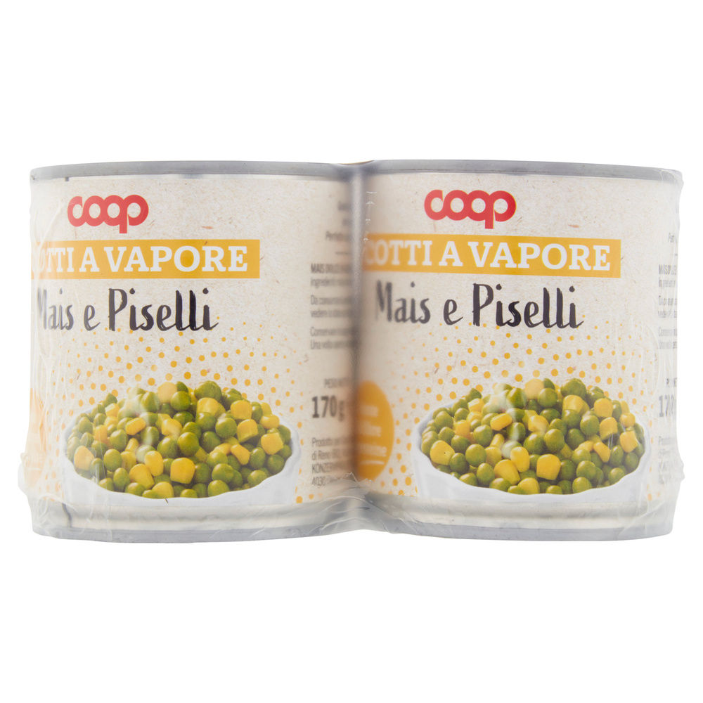 MAIS E PISELLI COTTI AL VAPORE COOP CLUSTER LATTINA G 170X2 SGOCC G 140X2 - 3