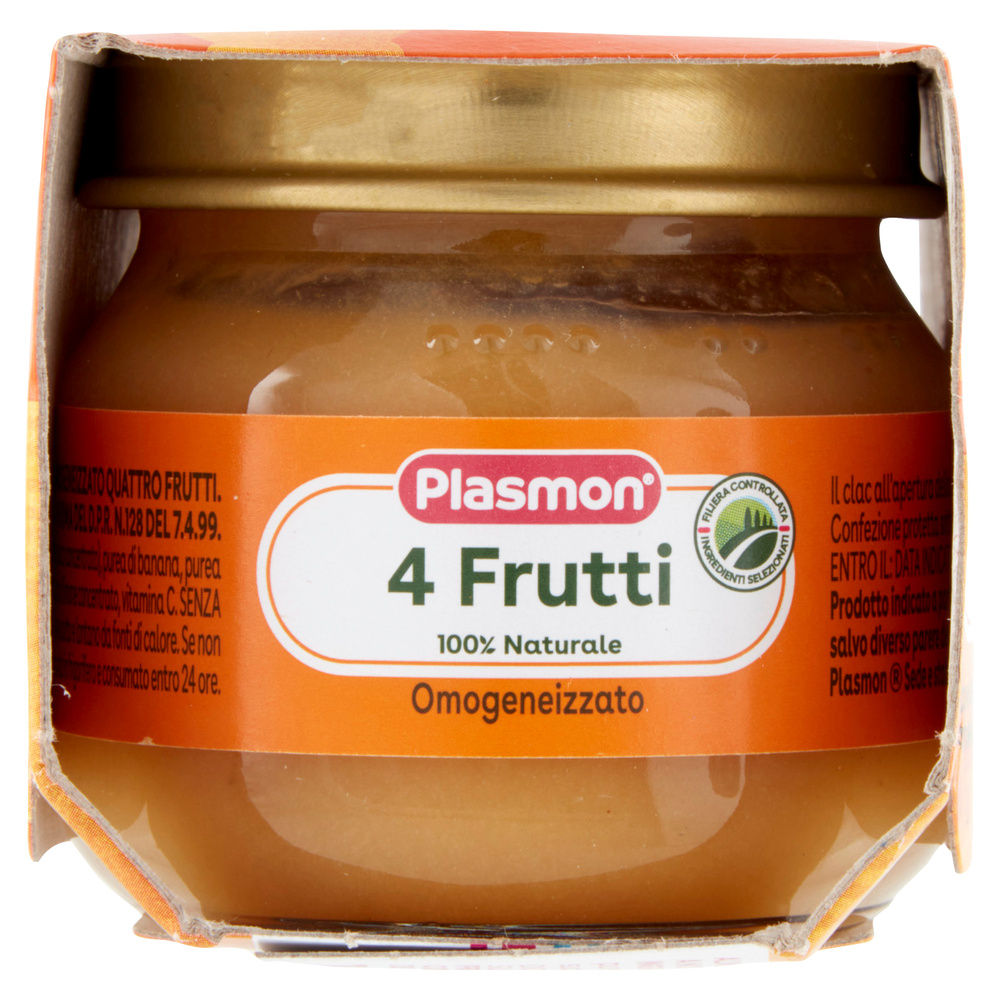 OMOGENEIZZATO 4 FRUTTI PLASMON G 2X80 G 160 - 6