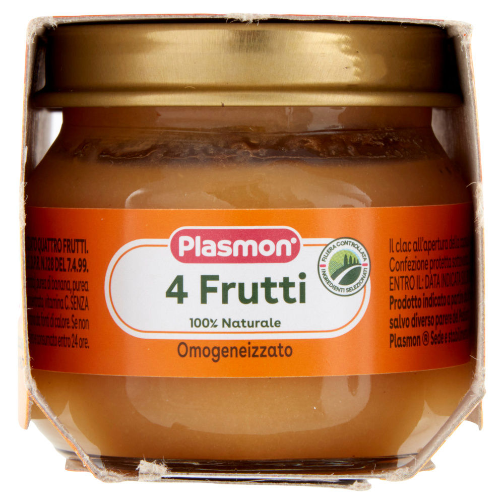 OMOGENEIZZATO 4 FRUTTI PLASMON G 2X80 G 160 - 5