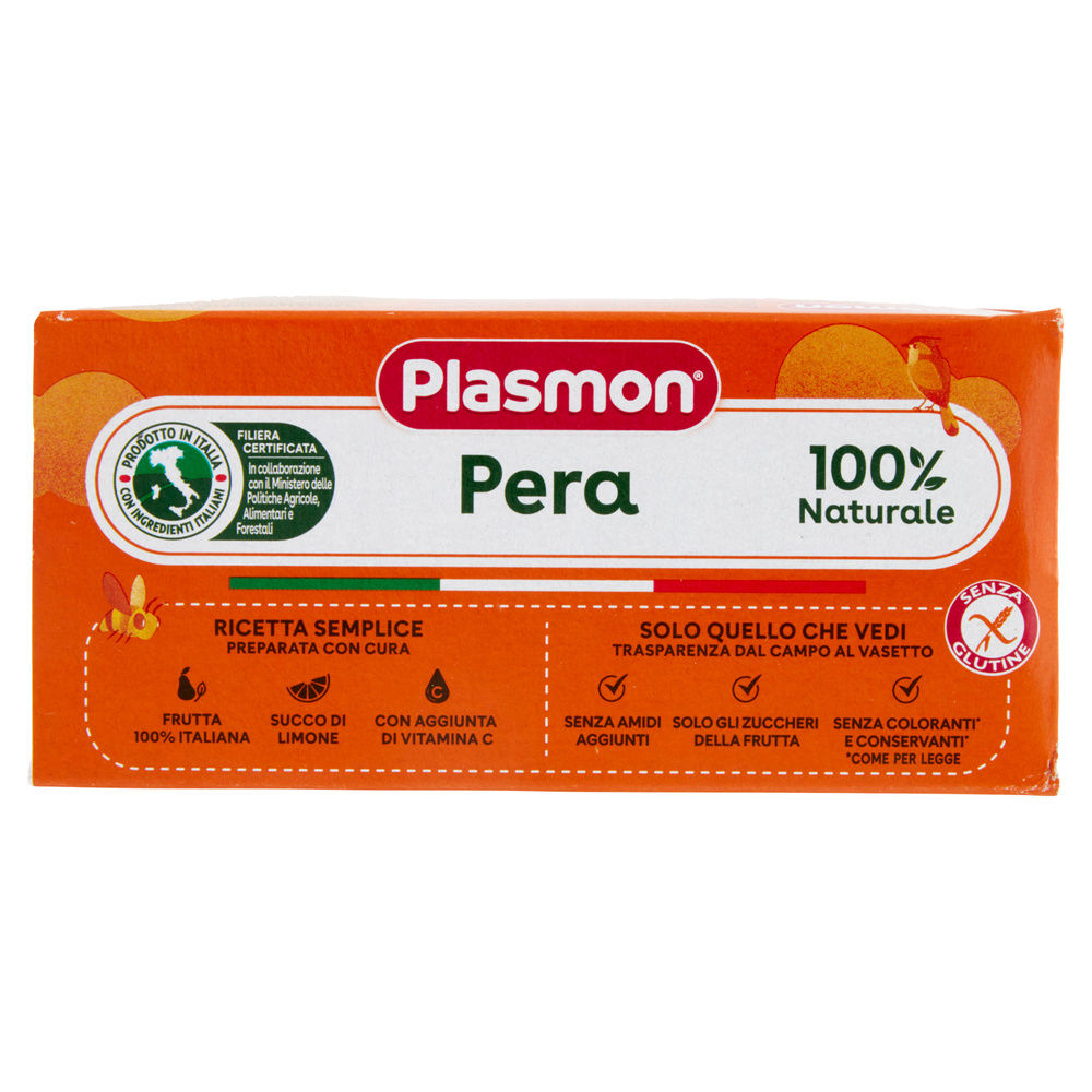 OMOGENEIZZATO PERA PLASMON G 2X80 G 160 - 4