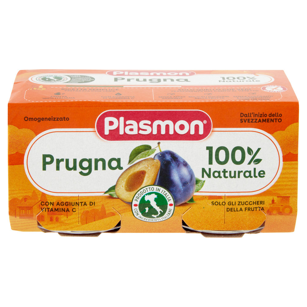 OMOGENEIZZATO PRUGNA PLASMON G 2X80 G 160 - 2