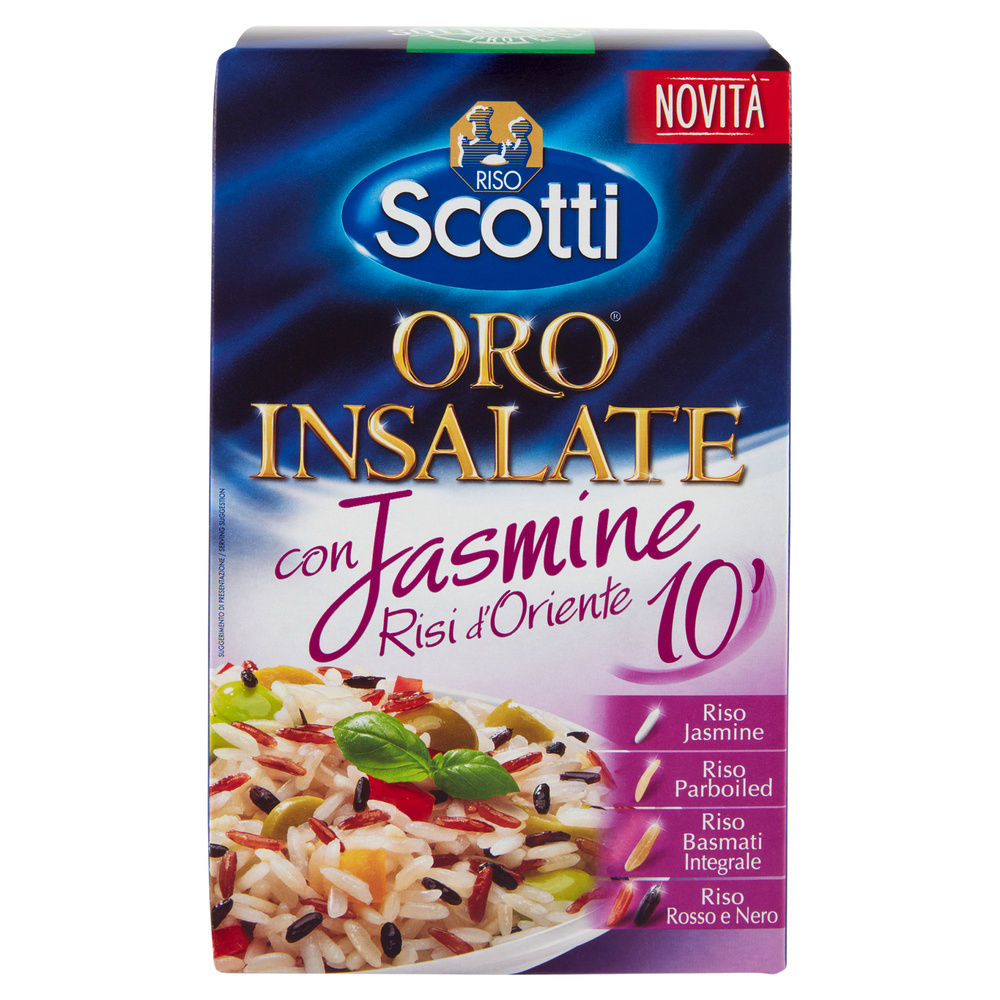 ORO INSALATE CON JASMINE RISI D'ORIENTE 10' SCOTTI KG. 0,8 - 2