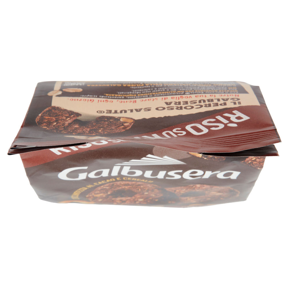 BISCOTTI RISOSURISO CEREALI/CACAO GALBUSERA G 290 - 5