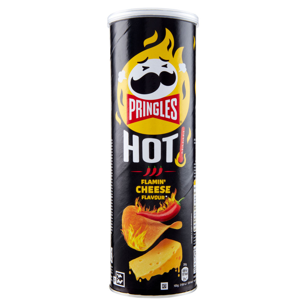 PATATINE HOT FLAMIN CHEESE PRINGLES G 160 - 0