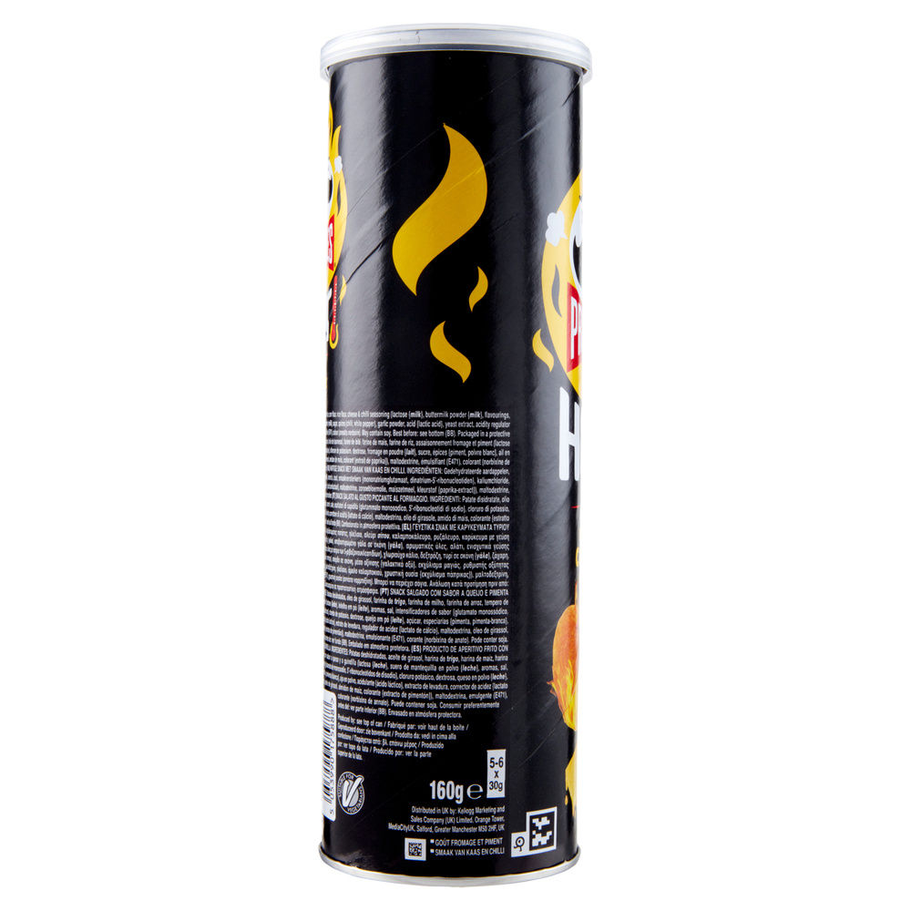 PATATINE HOT FLAMIN CHEESE PRINGLES G 160 - 6