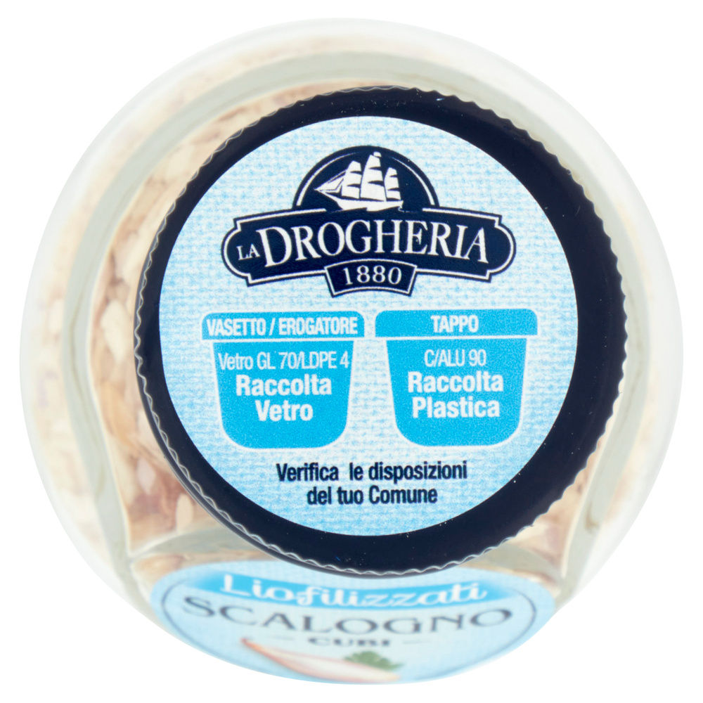 SCALOGNO CUBI LIOFILIZZATI LA DROGHERIA 1880 G10 - 2
