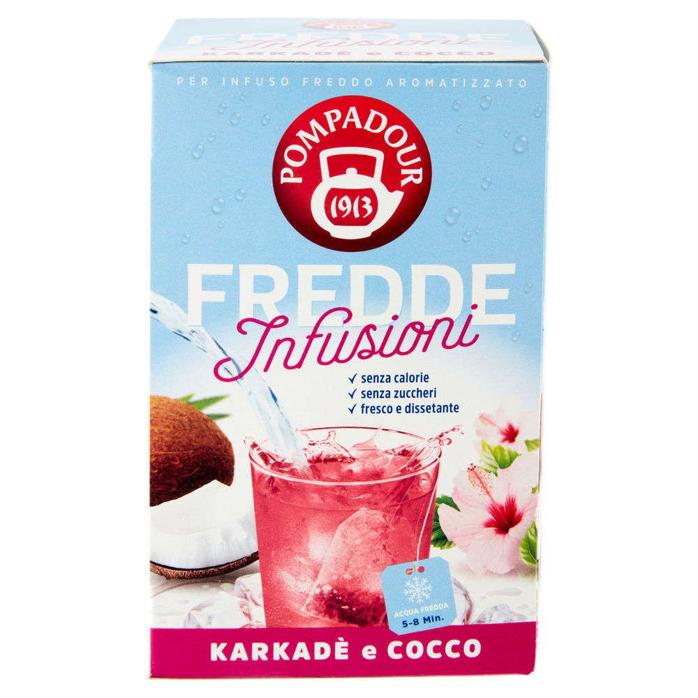 INFUSIONI FREDDE KARKADE' E COCCO 18 FILTRI POPADOUR G 45 - 2