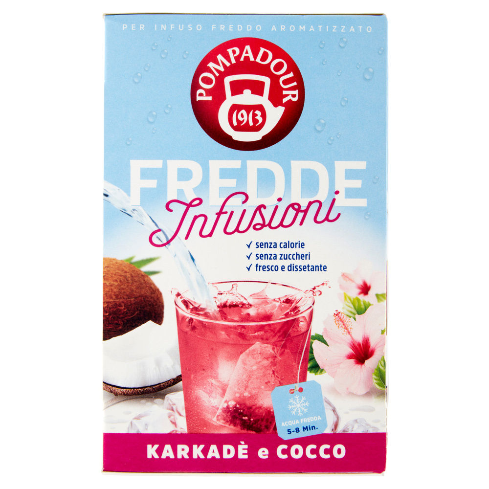 INFUSIONI FREDDE KARKADE' E COCCO 18 FILTRI POPADOUR G 45 - 7
