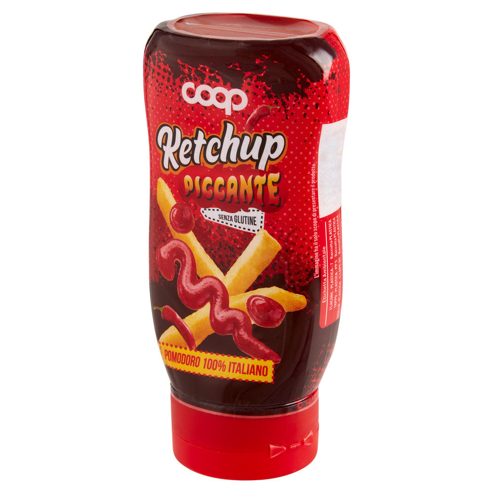 KETCHUP PICCANTE FLACONE SQUEEZE COOP G 280 - 3