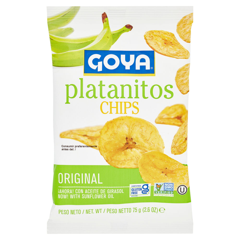 Platanitos salados goya g 75